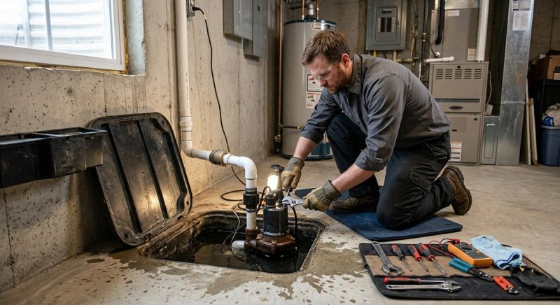 Basement Sump Pump Service in Boston, MA