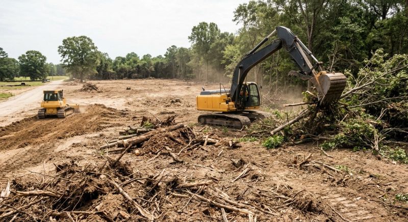 Commercial Land Clearing in Cumming, GA