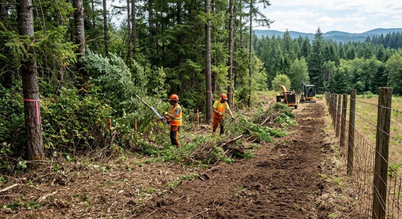 Forestry Clearing in Utah County, UT