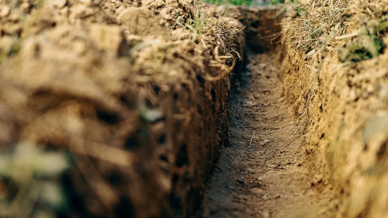 Irrigation Trenching in Houston, TX